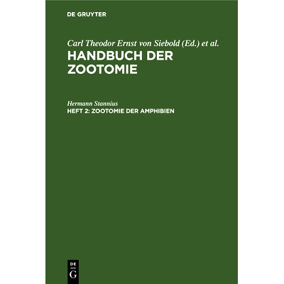 预订 Zootomie der Amphibien: 9783112660270