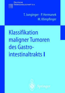 预订 Klassifikation maligner Tumoren des Gastrointestinaltrakts I