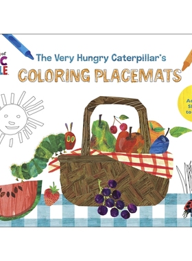 预订 The Very Hungry Caterpillar’s Coloring Placemats: 40 Activity Sheets to Color: 9780593582404