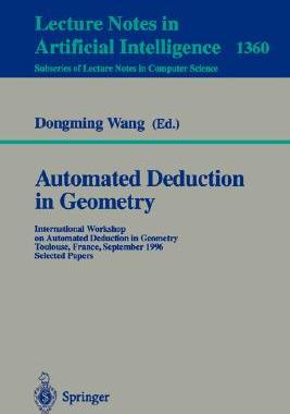 【预订】Automated Deduction in Geometry