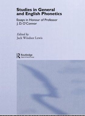 【预订】Studies in General and English Phonetics