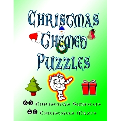 预订 Christmas Themed Puzzles: Celebrate The Christmas Holiday By Doing FUN Puzzles! LARGE PRINT, 60 Christmas Themed Su