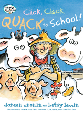【预订】Click, Clack, Quack to School!