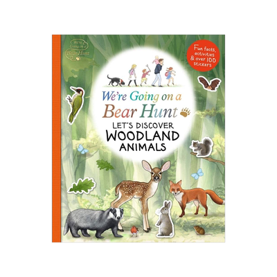 儿童科普贴纸绘本发现林间动物