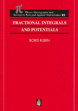 【预订】Fractional Integrals and Potentials