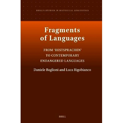 From &lsquo;Restsprachen&rsquo; to Contemporary En