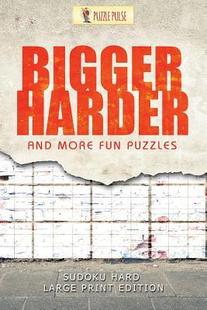 Harder 9780228206552 Edition Sudoku 预订 Bigger Hard More and Print Fun Large Puzzles