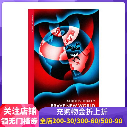 英文原版美丽新世界赫胥黎小说
