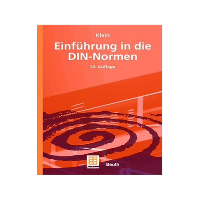 预订 Einführung in die DIN-Normen