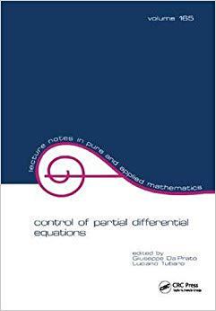 【预售】Control of Partial Differential Equations