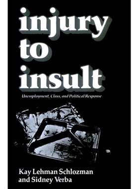 预订 Injury to Insult: Unemployment, Class, and Political Response: 9780674454422