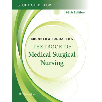 预订 Study Guide for Brunner & Suddarth’s Textbook of Medical-Surgical Nursing 布氏内外科护理教程学习指南 9781975254179