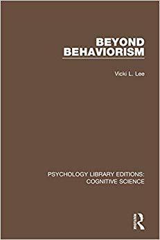 【预售】Beyond Behaviorism