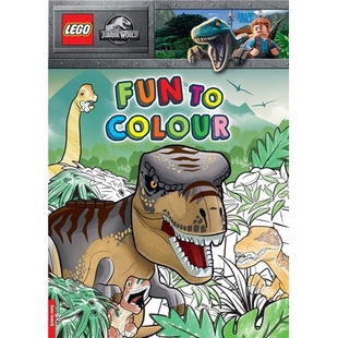 预订 Lego (R) Jurassic World (Tm): Fun to Colour: 9781780557724