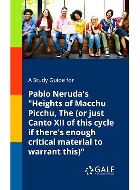 预订 A Study Guide for Pablo Neruda’s 