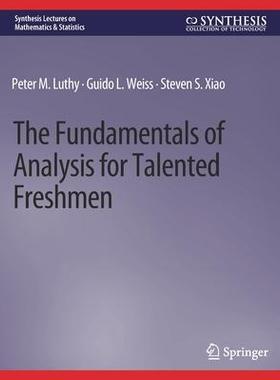 预订 The Fundamentals of Analysis for Talented Freshmen
