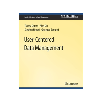预订 User-Centered Data Management