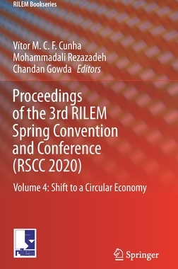 【预订】Proceedings of the 3rd RILEM Spring Convention and Conference (RSCC 2020) 9783030765422
