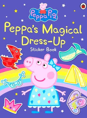 预订 Peppa Pig: Peppa’s Magical Dress-Up Sticker Book: 9780241659489