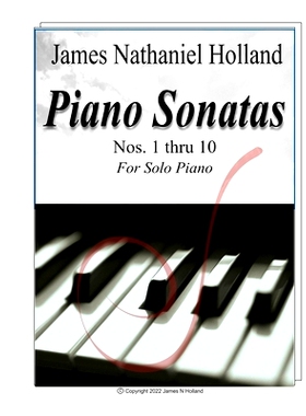 预订 Piano Sonatas: Nos. 1 thru 10, For Solo Piano: 9798860014374