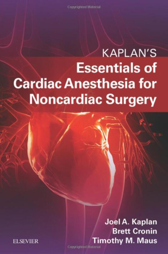 英文原版 非心脏手术心脏麻醉要点 Essentials of Cardiac Anesthesia for Noncardiac Surgery