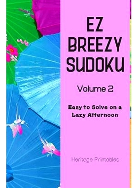 预订 EZ Breezy Sudoku Volume 2: Easy to Solve on a Lazy Afternoon: 9781070546155