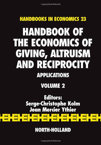 【预订】Handbook of the Economics of Giving, Altruism and Reciprocity 书籍/杂志/报纸 经济管理类原版书 原图主图