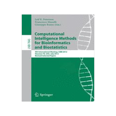 预订 Computational Intelligence Methods for Bioinformatics and Biostatistics