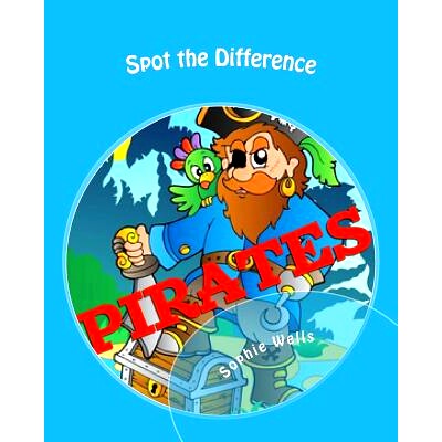预订 Spot the Difference: Pirates and Treasure Chests: 9781539691730