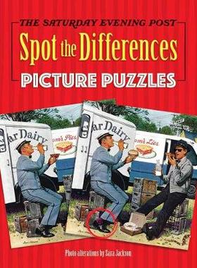 【预订】The Saturday Evening Post Spot the Differences Picture Puzzles