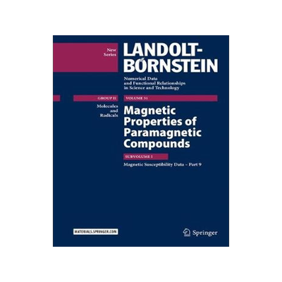 [预订]Magnetic Properties of Paramagnetic Compounds