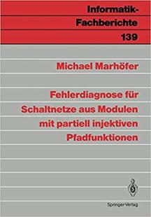 injektiven 9783540179382 für Modulen mit aus Fehlerdiagnose Schaltnetze Pfadfunktionen partiell 预订