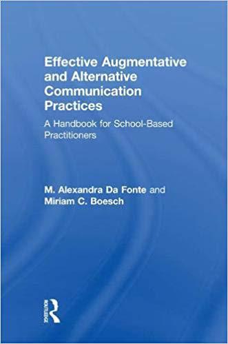 【预售】Effective Augmentative and Alternative Communication Practices