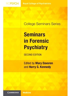 预订 Seminars in Forensic Psychiatry 法医精神病学讲座: 9781911623816