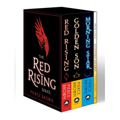 预订 Red Rising 3-Book Box Set: Red Rising, Golden Son, Morning Star, and an exclusive extended excerpt of Iron Gold 红
