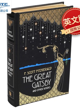 了不起的盖茨比 皮封精装收藏版 菲茨杰拉德 英文原版 The Great Gatsby and Other Works (Leather-bound Classics)