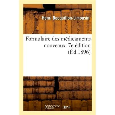 预订 Formulaire des médicaments nouveaux. 7e édition 新药名册。第7版: 9782019658649