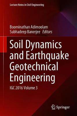 【预订】Soil Dynamics and Earthquake Geotechnical Engineering