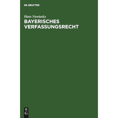 预订 Bayerisches Verfassungsrecht: 9783112600955
