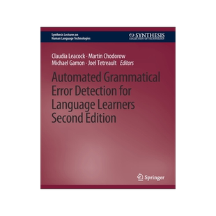 预订 Automated Grammatical Error Detection for Language Learners, Second Edition