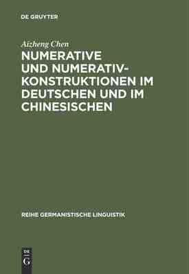 【预订】Numerative und Numerativkonstruktionen im Deutschen und im Chinesisc 9783484311749