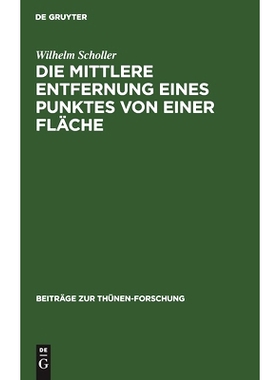 预订 Die mittlere Entfernung eines Punktes von einer Fläche: 9783112502358