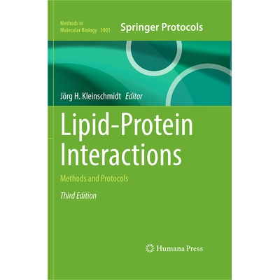 预订 Lipid-Protein Interactions Methods and Protocols 脂质-蛋白质相互作用：方法与协议 第3版 9781071650530