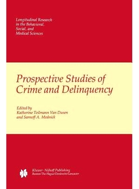 预订 Prospective Studies of Crime and Delinquency: 9789400966741