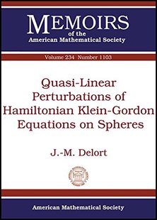 Equations Spheres Linear Hamiltonian Klein Quasi Perturbations Gordon 预售