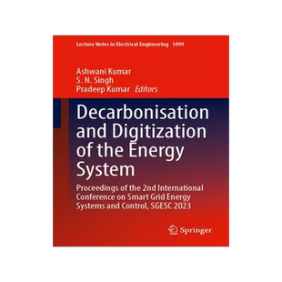 [预订]Decarbonisation and Digitization of the Energy System: Proceedings of the 2nd International Conferen 9789819976294