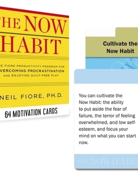 预订 The Now Habit: The Fiore Productivity Program for Overcoming Procrastination and Enjoying Guilt -Free Play -- 64 Mo