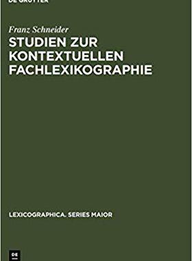 【预订】Studien zur kontextuellen Fachlexikographie 9783484309838