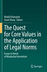 Quest 9783030789558 Norms the 预订 The Application Core for Legal Values