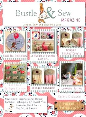 预订 Bustle & Sew Magazine February 2014: Issue 37: 9781495355165
